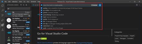 visual studio code go test package not found|visual studio code go extension.